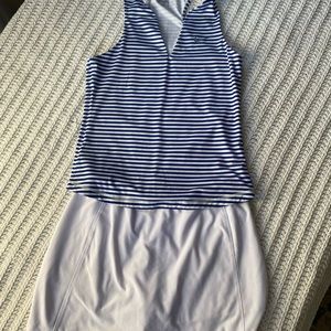 Nike tennis top with Avia tennis skirt